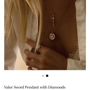 Valor sword necklace